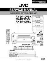 JVC RXDP-10-VSL-Service-Manual